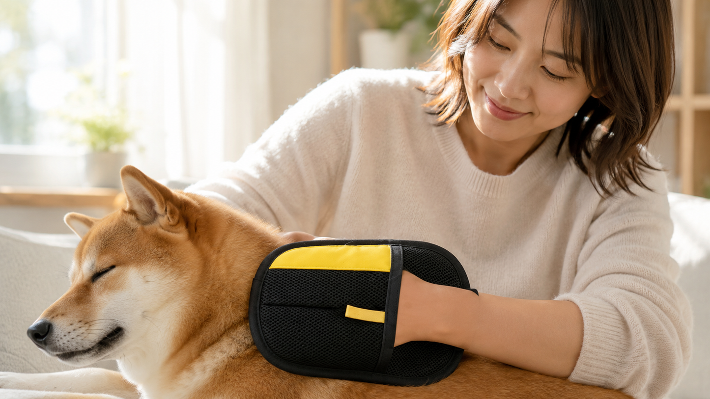 ペット用 抜け毛ケアグローブ